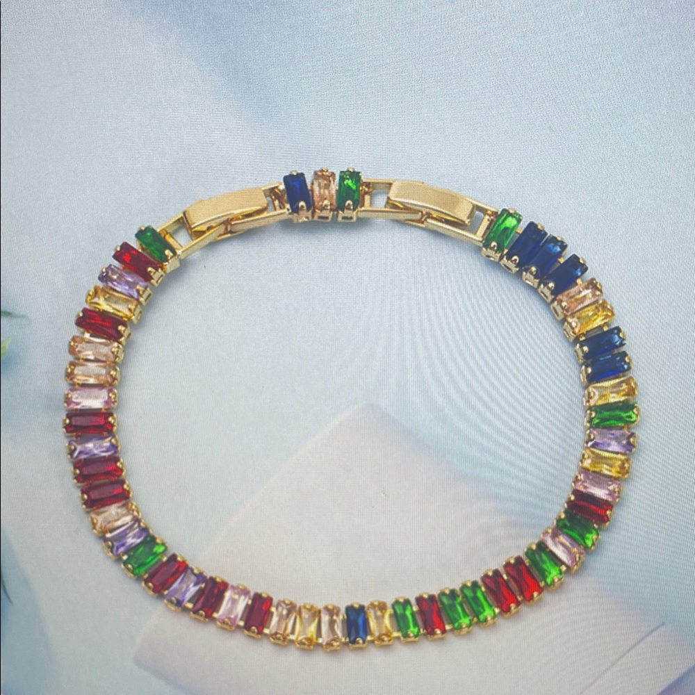 Multicolor Gemstone Bracelet